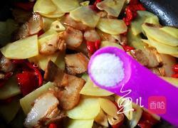 土豆回锅肉的做法图解14