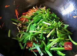 豆芽炒韭菜的做法图解13