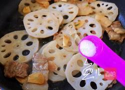 莲藕炒肉片的做法图解12