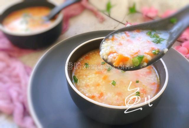 胡萝卜小米粥