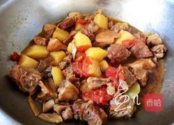 番茄土豆炖牛腩的做法图解15