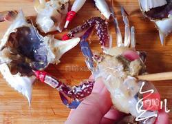 香辣梭子蟹的做法图解3