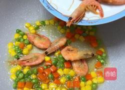 加拿大北极虾菠萝炒饭的做法图解6