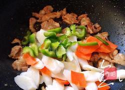 山药炒肉片的做法图解12