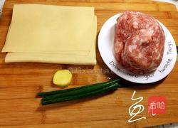 千张包肉的做法图解1