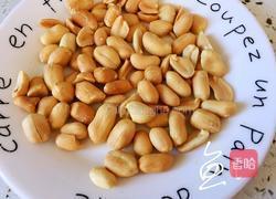 菠菜拌花生米的做法图解3