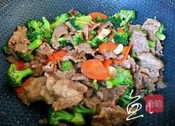 西兰花炒牛肉的做法图解20