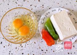 鸡蛋炒豆腐的做法图解1