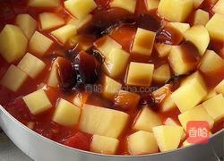 番茄牛豆肥牛煲的做法图解5