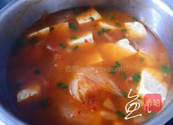 辣白菜豆腐汤的做法图解15