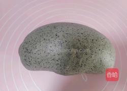 黑芝麻馒头卷的做法图解3