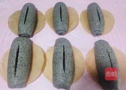 黑芝麻馒头卷的做法图解10
