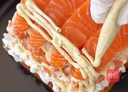 黑松露酱三文鱼三明治的做法图解6