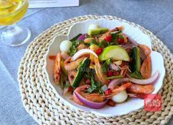 香柠百香果冷泡加拿大北极虾的做法图解8