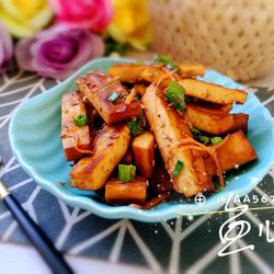 孜然煎豆干的做法[图]