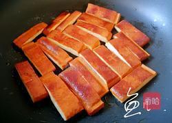 孜然煎豆干的做法图解3