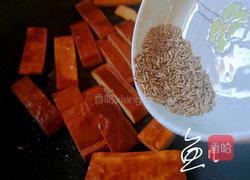 孜然煎豆干的做法图解4