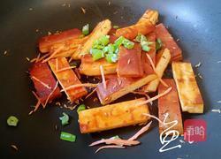 孜然煎豆干的做法图解6