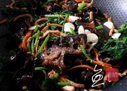 芹菜木耳炒肉丝的做法图解14