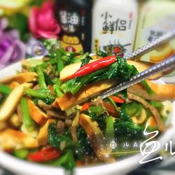 芹菜炒香干的做法[图]