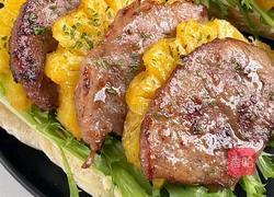 菠萝牛肉三明治的做法图解8