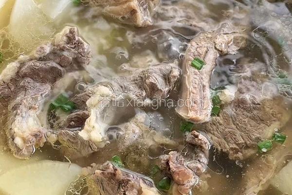 清汤牛肋条