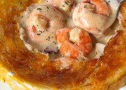 黑松露酥皮口蘑虾仁汤