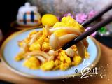 白玉菇炒鸡蛋的做法[图]