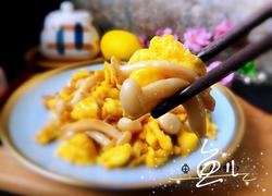 白玉菇炒鸡蛋