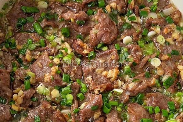 葱烧牛肉