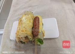鸡蛋灌饼胚 (半烫面）的做法图解5
