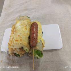 鸡蛋灌饼胚 (半烫面）的做法[图]