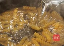 黑松露螺丝面的做法图解3