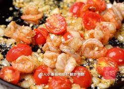 番茄虾仁意面的做法图解4