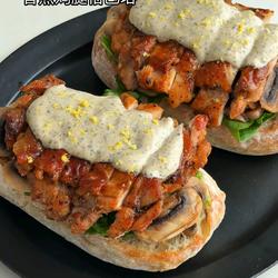 香煎鸡腿恰巴塔的做法[图]