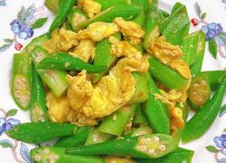 减脂健康的秋葵炒鸡蛋，简单营养