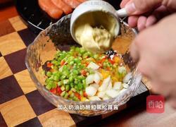 黑松露三文鱼三明治的做法图解5