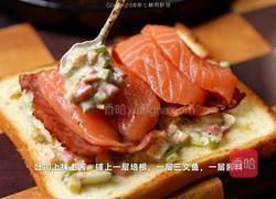 黑松露三文鱼三明治的做法图解7