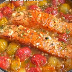 黑松露番茄三文鱼的做法[图]