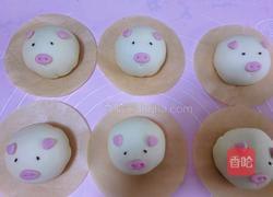 猪猪奶黄包的做法图解7