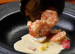 虾仁玉米汤的做法图解7