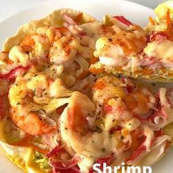 菠菜虾仁烤蛋饼的做法[图]