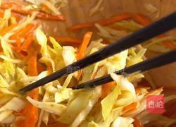 菠菜虾仁烤蛋饼的做法图解4