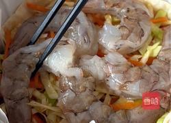 菠菜虾仁烤蛋饼的做法图解6