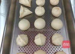 红豆包和蜜豆卷的做法图解4