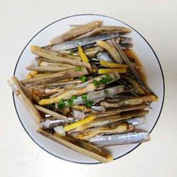 清蒸竹蛏