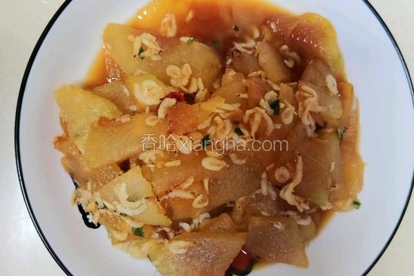 冬瓜炒虾米