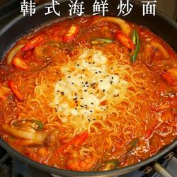 韩式海鲜泡面的做法[图]