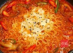 韩式海鲜泡面的做法图解8