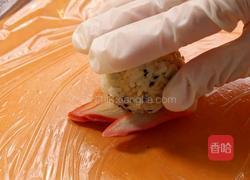 黑松露手鞠寿司球的做法图解5